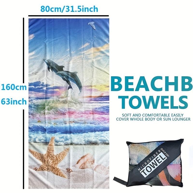 Microfiber Beach Towel Oversized Quick Dry Pool Towel