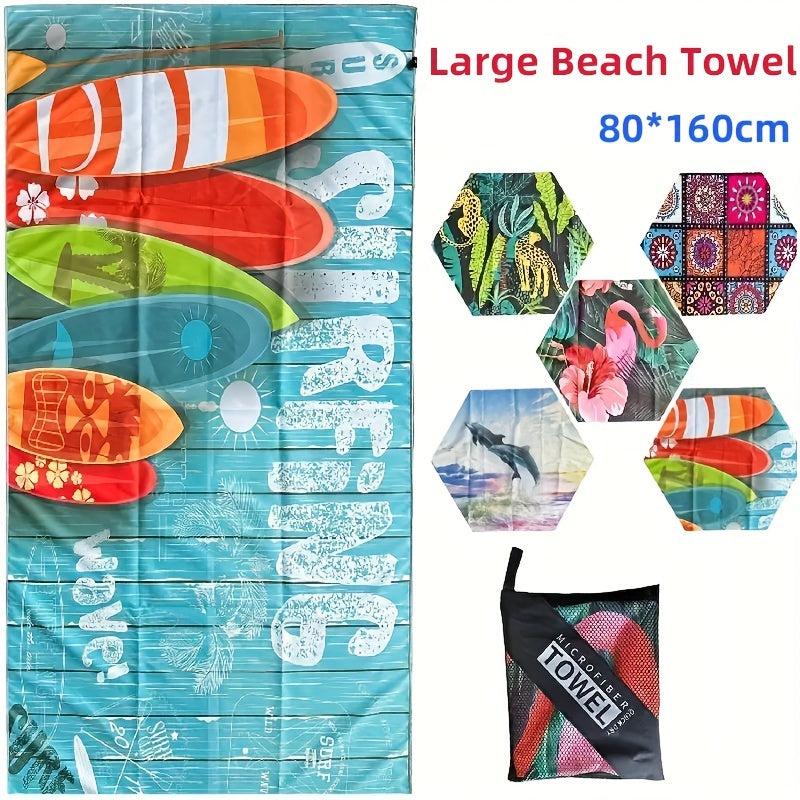 Microfiber Beach Towel Oversized Quick Dry Pool Towel