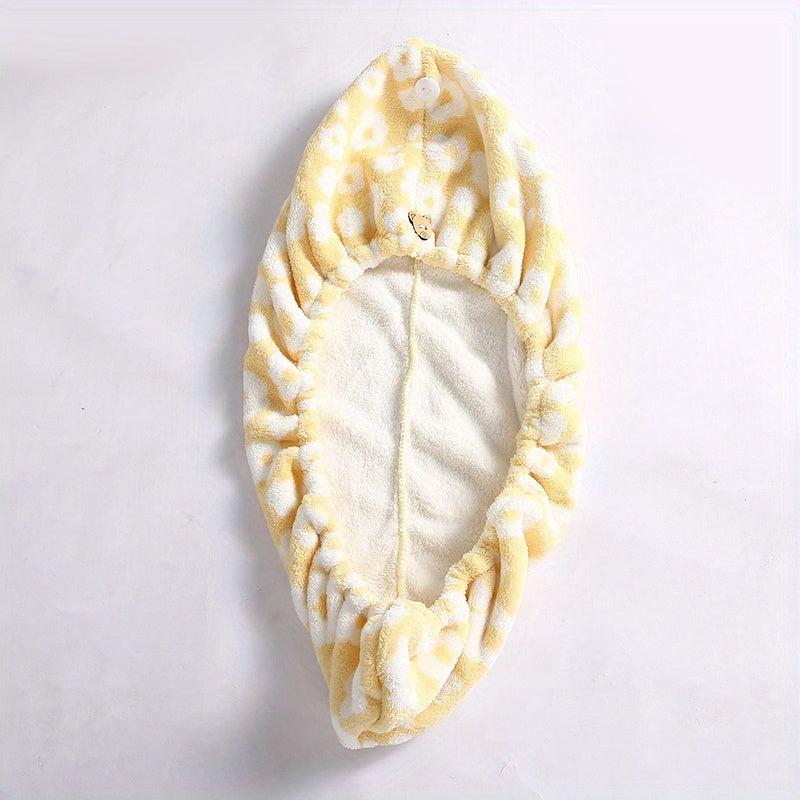 Women's Soft Hair Drying Cap Quick-drying Shower Towel