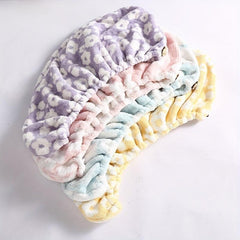 Women's Soft Hair Drying Cap Quick-drying Shower Towel