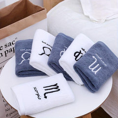 Constellation Embroidery Bath Towel Soft Skin-friendly Absorbent Towel