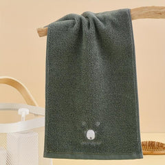 Soft Cartoon Face Towel for Swimming Pool Home Gym