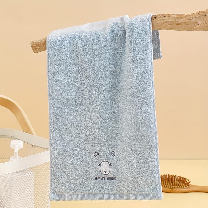 Soft Cartoon Face Towel for Swimming Pool Home Gym