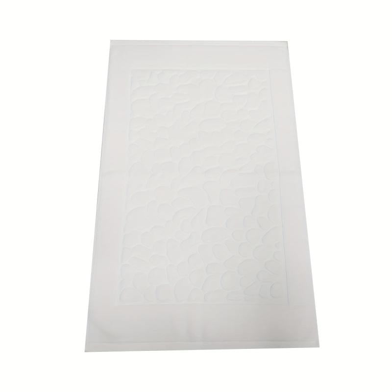 2pcs Soft Absorbent Bath Mats, Washable Bathroom Floor Mat
