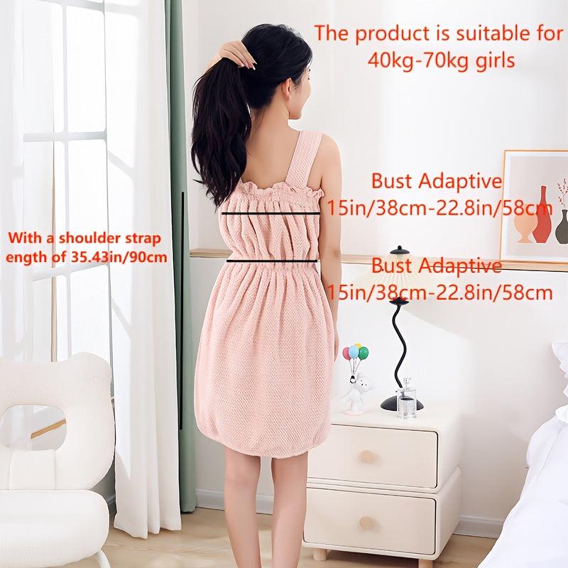 Women's Soft Bath Skirt Elastic Wrap