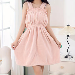 Women's Soft Bath Skirt Elastic Wrap