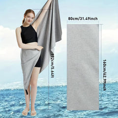 Microfiber Quick Dry Beach Towel Absorbent Bath Blanket Travel Camping Gym