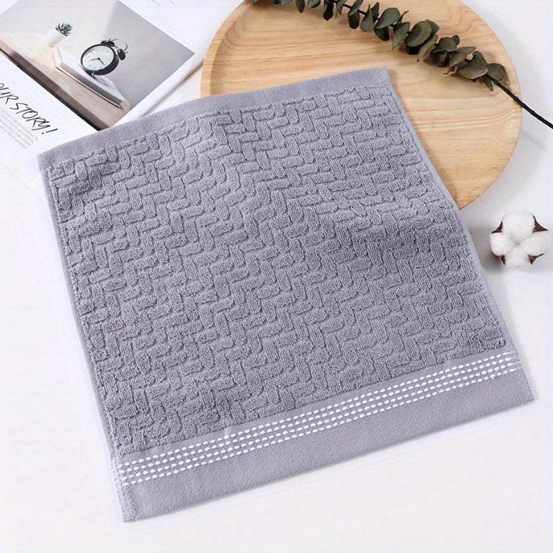 4pcs Cotton Wash Cloth Soft Towel 13x13 Inch Ultra Absorbent
