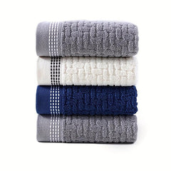 4pcs Cotton Wash Cloth Soft Towel 13x13 Inch Ultra Absorbent