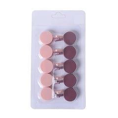 10pcs Adhesive Wall Hooks Punch-Free Sticky Hook