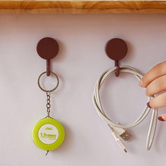 10pcs Adhesive Wall Hooks Punch-Free Sticky Hook