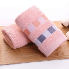 3pcs Soft Cotton Hand Towel Absorbent Face Towel for Home Bathroom