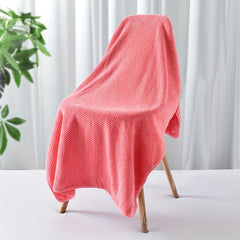 Soft Coral Fleece Bath Towel - Absorbent and Skin-Friendly - 70x140cm