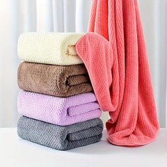 Soft Coral Fleece Bath Towel - Absorbent and Skin-Friendly - 70x140cm