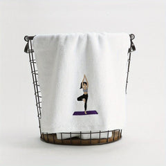 Soft Sweat Absorbent Sports Towel for Fitness Running 35x109cm