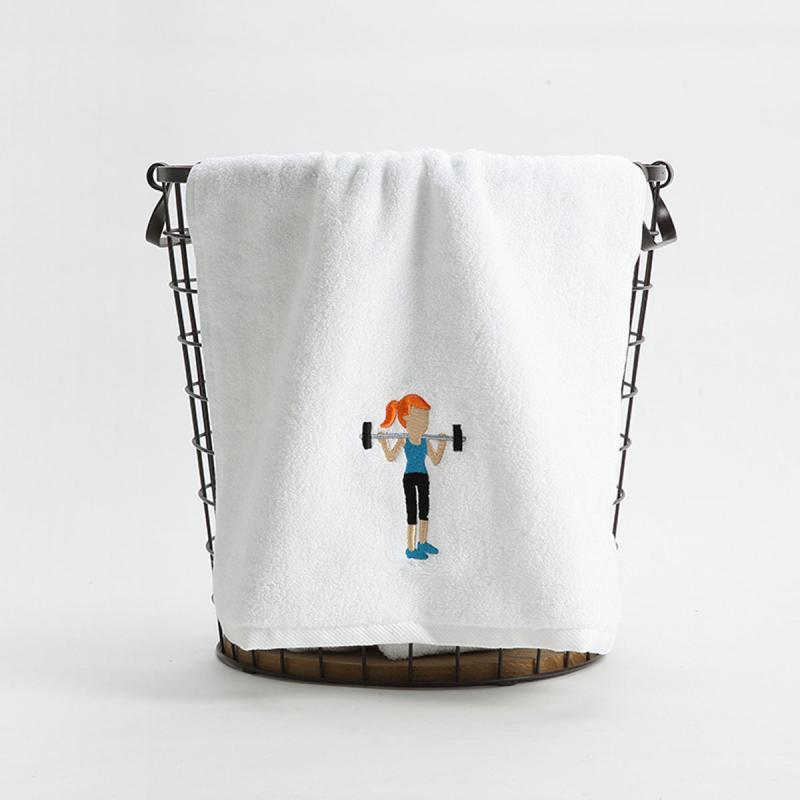 Soft Sweat Absorbent Sports Towel for Fitness Running 35x109cm