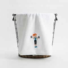 Soft Sweat Absorbent Sports Towel for Fitness Running 35x109cm