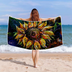 Microfiber Beach Towel Quick Drying Soft Absorbent Lightweight Beach Blanket