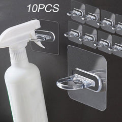 10pcs Adhesive Bottle Hook for Spray Bottles