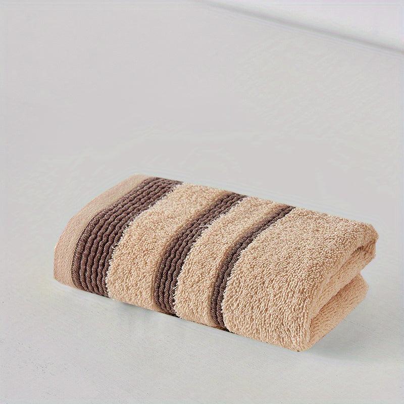 Soft Striped Hand Towel Absorbent 28x35in