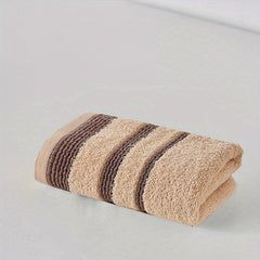 Soft Striped Hand Towel Absorbent 28x35in