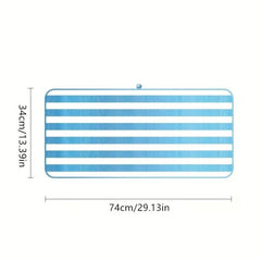 Striped Embroidered Hand Towel Soft Skin-friendly Face Towel Absorbent Towel