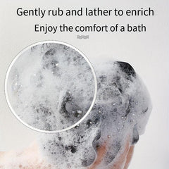 Bamboo Charcoal Bath Ball Mesh Sponge Shower Ball for Soft Skin