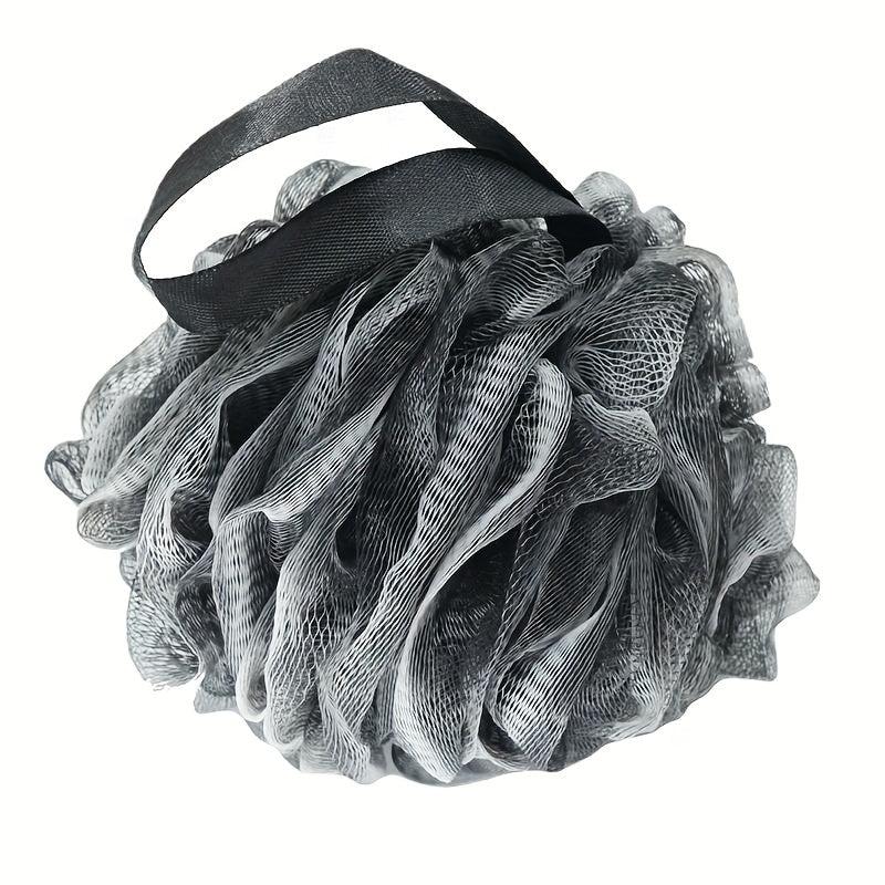Bamboo Charcoal Bath Ball Mesh Sponge Shower Ball for Soft Skin