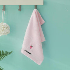 Embroidered Fruit Cotton Fingertip Towel