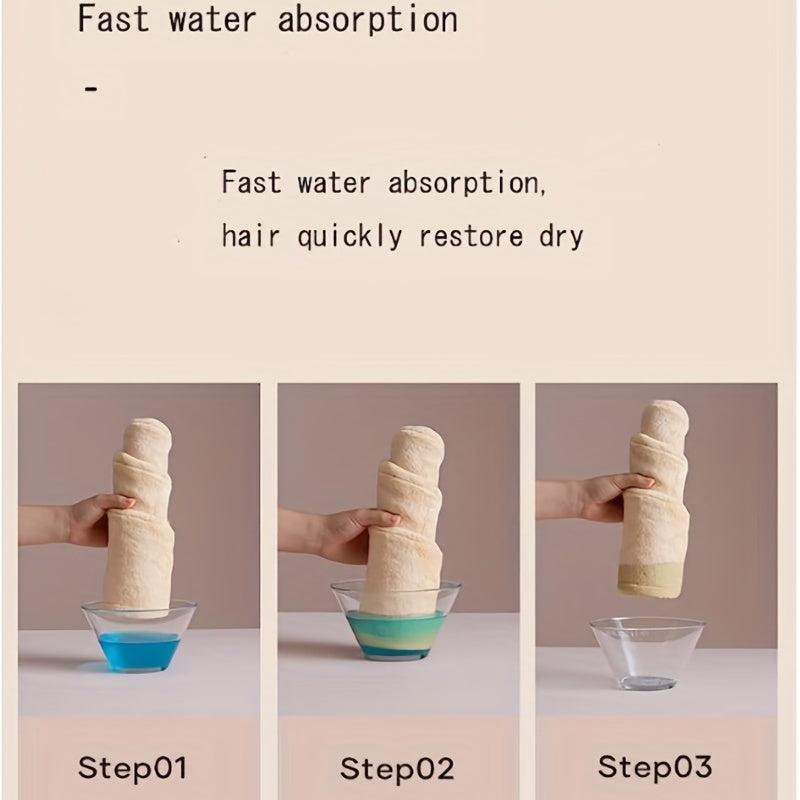 Soft Hair Drying Cap Quick drying Shower Cap Wiping Hair Towel Wrap Headscarf
