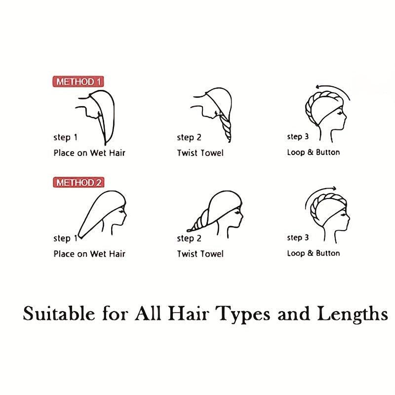 Soft Hair Drying Cap Quick drying Shower Cap Wiping Hair Towel Wrap Headscarf