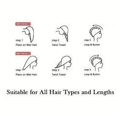 Soft Hair Drying Cap Quick drying Shower Cap Wiping Hair Towel Wrap Headscarf