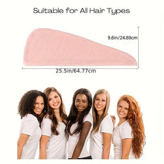 Soft Hair Drying Cap Quick drying Shower Cap Wiping Hair Towel Wrap Headscarf