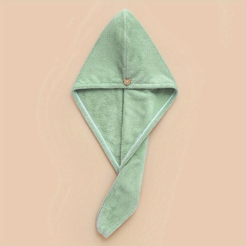 Soft Hair Drying Cap Thickened Hair Towel Quick-drying Shower Cap