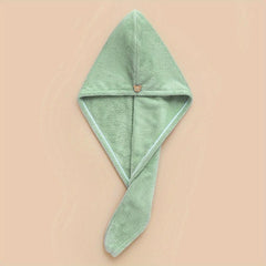 Soft Hair Drying Cap Thickened Hair Towel Quick-drying Shower Cap