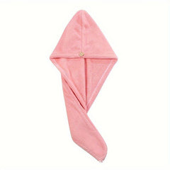 Soft Hair Drying Cap Thickened Hair Towel Quick-drying Shower Cap