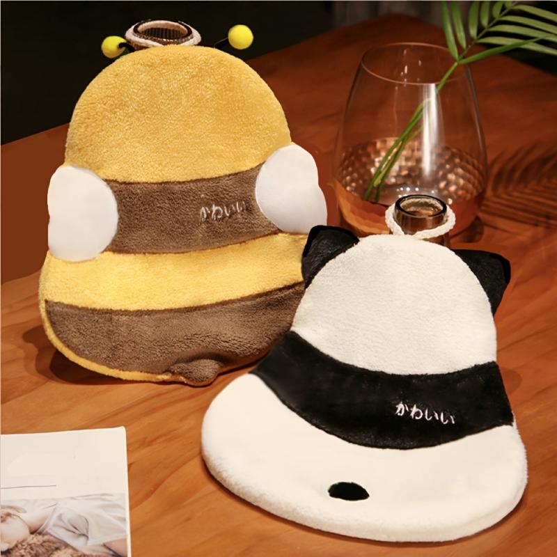 Absorbent Panda Bee Hand Towel Soft Bathroom Accessories