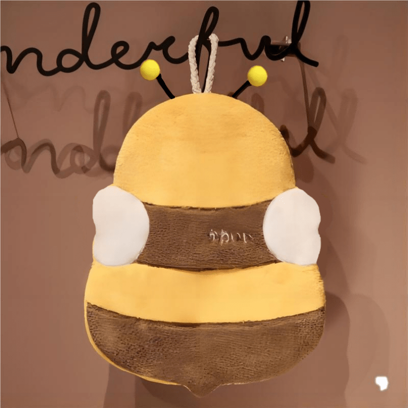 Absorbent Panda Bee Hand Towel Soft Bathroom Accessories