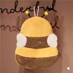 Absorbent Panda Bee Hand Towel Soft Bathroom Accessories