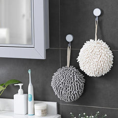 Quick Dry Microfiber Hanging Towel Ball for Hands and Fingers
