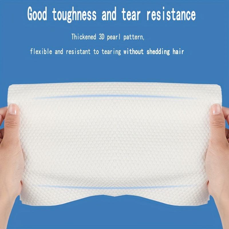 3pcs Disposable Face Towel Wet/Dry Makeup Remover Paper Towel