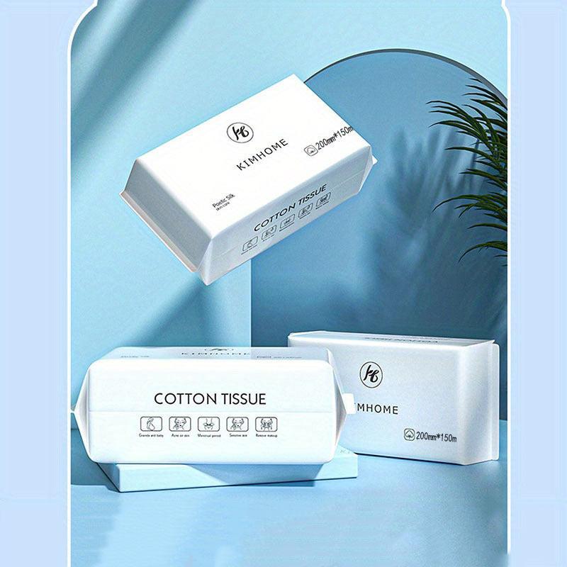 3pcs Disposable Face Towel Wet/Dry Makeup Remover Paper Towel