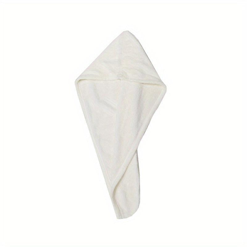 Quick Drying Hair Towel Cap Coral Fleece for Women