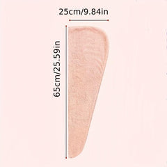 Quick Drying Hair Towel Cap Coral Fleece for Women