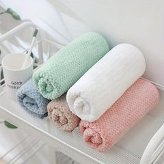 2pcs Soft Towel Set Quick Drying Absorbent Towels