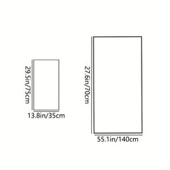 2pcs Soft Towel Set Quick Drying Absorbent Towels