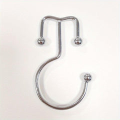 12pcs Double Sided Shower Curtain Hooks Rust Proof Shower Hangers
