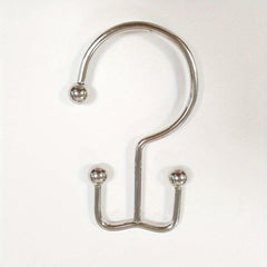 12pcs Double Sided Shower Curtain Hooks Rust Proof Shower Hangers
