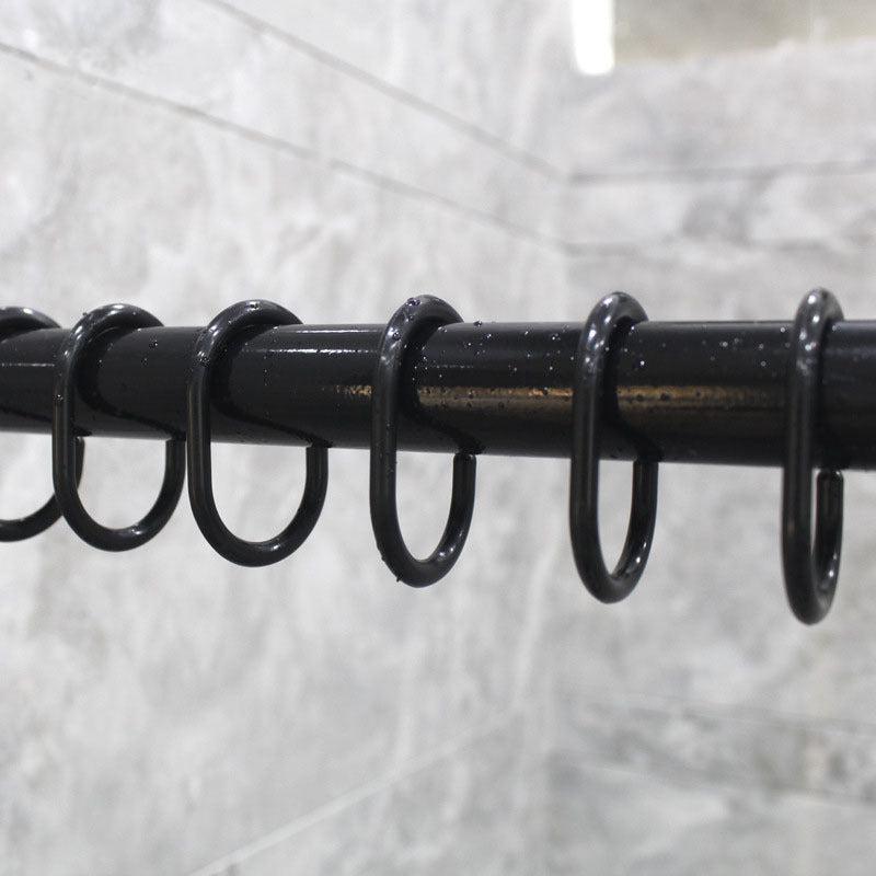 10pcs C Shaped Curtain Hooks for Bathroom and Window