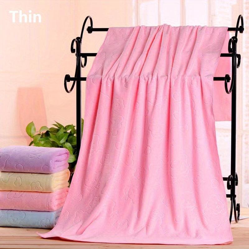 Microfiber Absorbent Towel Soft Beach Shower Towel Quick Drying 27 5x55 1inch